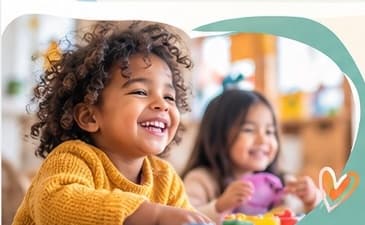 Children enjoying play and learning